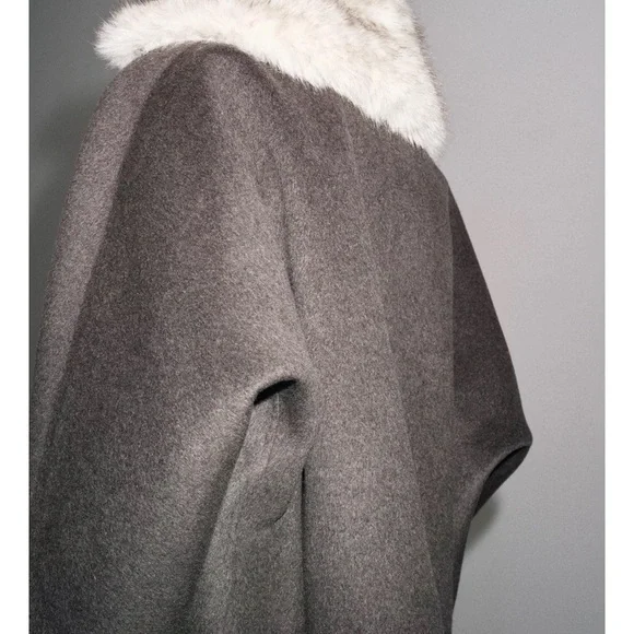 Zara Brown Wool Jacket - Picture 4 of 6